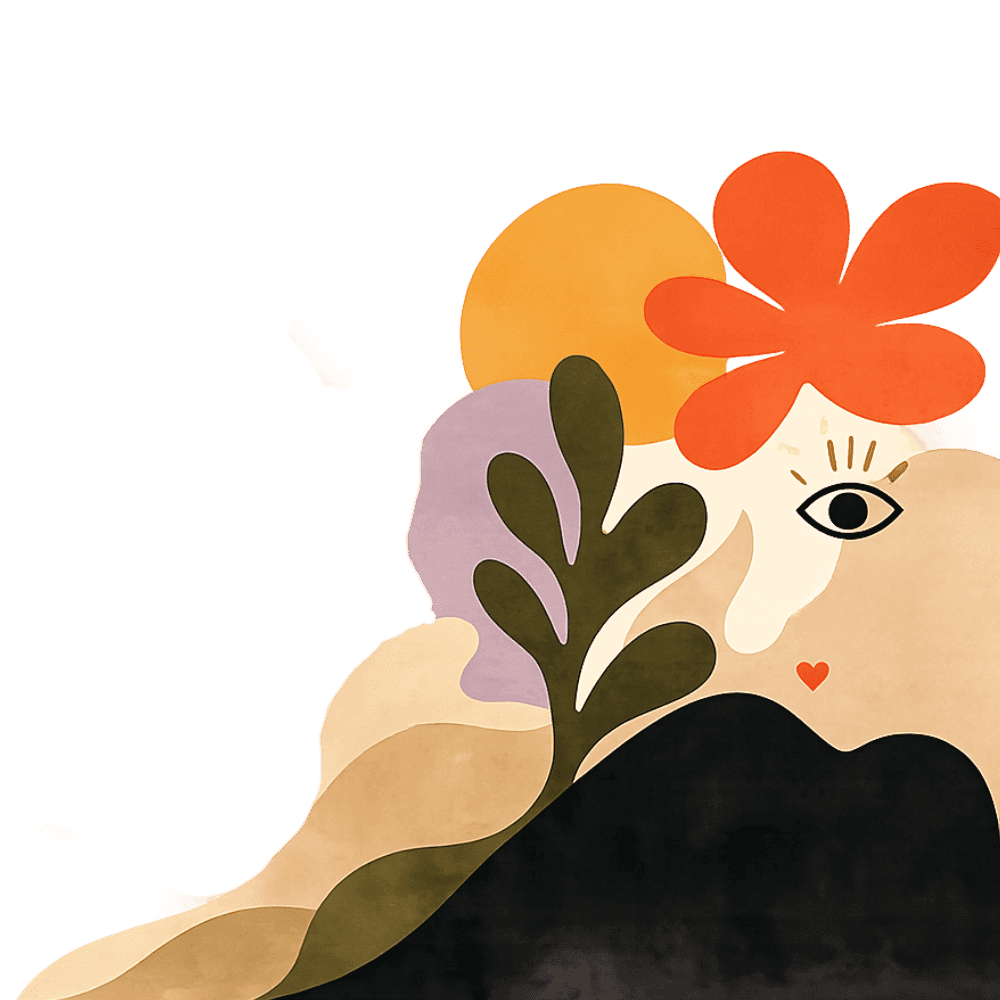 Illustration som symboliserar människans inre värld